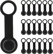MUCKLILY 20pcs Automotive Motorcycle Brake Bleeder Screw Caps Replacement Bleeder Screw Covers Rubber Material