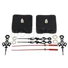Black Wall Clock Movement Mechanism Cross Stitch Clock Movement Pack of 2
