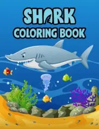 在飛比找博客來優惠-Shark Coloring Book: Cute Shar