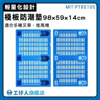 在飛比找樂天市場購物網優惠-【工仔人】棧板墊高 倉板 架高板 地墊 墊高物品 MIT-P