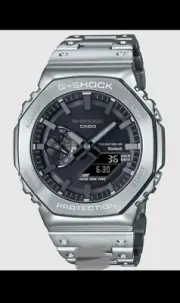 Casio G-Shock Full Metal GMB2100D-1A Solar Bluetooth Steel Men's Watch