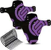FIFTY-FIFTY Mountian Bike Fender,MTB Mudguard,Front and Rear Compatible,Fits 26", 27.5", 29", Plus Size and Fat Bike Wheel Sizes