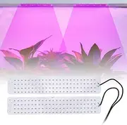 LED Plant Grow Lamp, 5V Memory Timer Function 3000K Dimmable 2 Heads Red Blue LED Light Plant Growing Light, Clip Plant Growing Lamp for Indoor Plants
