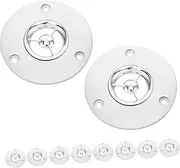 Yardwe 10pcs Round Tweeter Protector Car Speaker Dome Cover Dust Guard Panel Shield for Vehicle Audio System Tweeter Maintenance