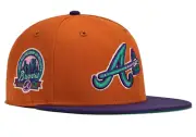 Atlanta Braves30th Anniversary New Era 59Fifty Hat 7 1/2 Alternate Cactus Fruit