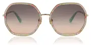 Kate Spade Nicola/G/S PSX/FF Men's Sunglasses Gold Size 58