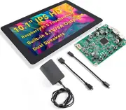 Latest 10 Inch DIY Touch Screen All-In-One Solution for Raspberry Pi 5, IPS HD 1