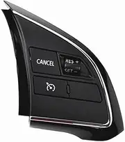 Vuzmode Car Cruise Control Button, for Fiat, for Fullback 2016 2017 Car Cruise Control Switch Steering Wheel Control Switch Button Audio Volume Switch 8616A076 8602A134 Steering Wheel Control Switch B