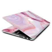 Skin Wrap for MacBook Pro 15 inch Retina Pink Stone Marble Geode