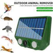 Mouse Repeller Solar Powered Courtyard Balcony Household Ultrasonic Animal Repeller Bird Repeller Household Ultrasonic A