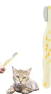 Pet Grooming Comb - Small Dematting Comb | Multifunctional Cat Combs For Matting | Cleaning Slicker Brush For Shedding & Grooming | Pet Hair Remover For Dogs, Cats