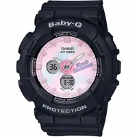 在飛比找PChome24h購物優惠-CASIO 卡西歐 Baby-G 大人氣俏皮渲染手錶-黑 B