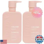 MONDAY HAIRCARE Volume Shampoo + Conditioner Set (2 Pack) 12oz Each for Thin,