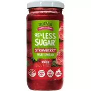 Natvia Strawberry Fruit Jam Spread Sugar Free 240g