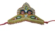 @ Indian Traditional Laddu Gopal Krishna Decorative Mukut For Janmashtmi Z329