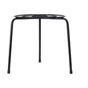 Circular Pot Stand - Black