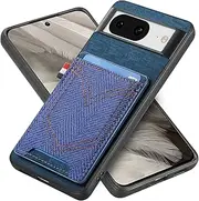 Compatible with Google Pixel 6a Case,with Card Slot Compatible with Google Pixel 6a Anti-Fall Shockproof Protective Phone Wallet Cover LAN