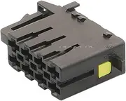 1-100sets 8pin Cable Wire Harness Connector housing Plug Connector 144172-1 (Size : 1 Set)
