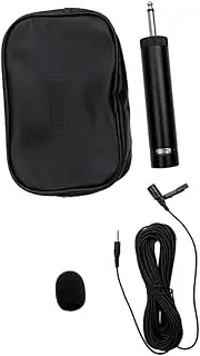 LOLIPPYY 1 Set Saxophone Microphone Pickup Clip Condenser Microphone with Storage Bag Durable Shockproof Design for Enhanced Sound Quality Long Connecting Wire