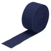 Twill Wide Elastic Band 1.2" Flat 2 Yard Dark Blue for Sewing