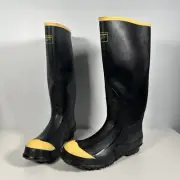 Lacrosse 267220 Size 11 Men's Steel Toe Rubber Boot, Black
