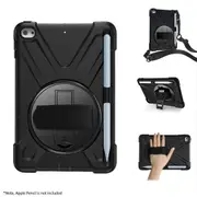 MCC Heavy Duty Hand Strap iPad Mini 5 Apple Shockproof Tough Case Cover [Black]