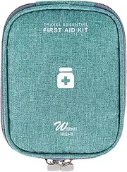 Folpus Portable Medicine Storage Bag Home Medical Bag Storage Box First Aid Kits Travel Medication Organizer for Office Home Hiking
