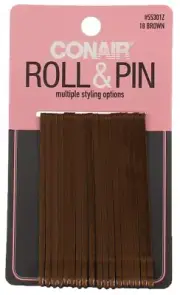 Conair Brown Roller Pins 18 Pk