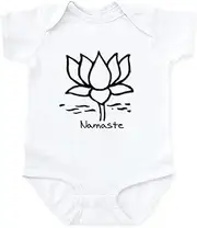 [CafePress] Namaste Lotus Infant Creeper Onesie Cute Infant Bodysuit Baby Romper