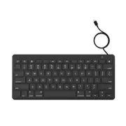 Zagg Wired Lightning Tablet Keyboard with MFi-Certified Lightning Connector