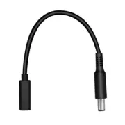 for DC Power Adapter Converter USB Type C Female to 7.4 x 5.0mm Male for Laptop