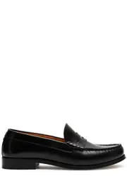 Alohas Rivet Leather Loafers - Black - 39 (IT39/ UK6) 39 (IT39/ UK6)