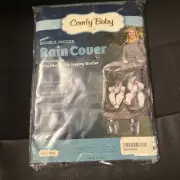 NEW Comfy Baby Jogging Single Stroller Weathershield Rain Cover/Wind Shield