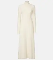 [Loro Piana] Loro Piana Alpe cashmere sweater dress AU 18 white
