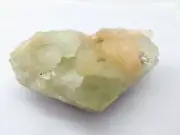 Himalayan Green Apophyllite Cluster With Stilbite $105