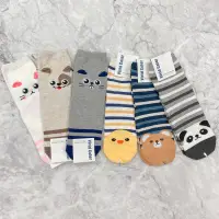 在飛比找蝦皮商城優惠-韓國襪子 可愛動物 女襪 長襪 休閒襪 狗狗 貓貓 熊熊