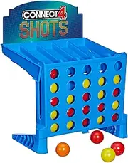 Connect 4 Shots - Bounce em in 4 The Win - 2+ Players - Four in a Row - Classic Game With A Twist - Family Board Games And Toys For Kids - Boys And Girls - E3578 - Ages 8+