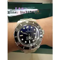 在飛比找蝦皮購物優惠-Rolex 勞力士 3900米 126660 海使 22.0