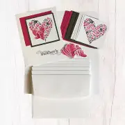 Happy Mother's Day Card Making Kit Handmade Heart Card For Moms