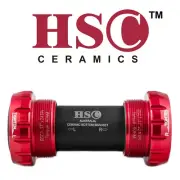 HSC MTB Bottom Bracket Shimano XTR XT Crank BSA English Thread Ceramic Bearing