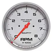 Auto Meter 200797-35 Pro-Comp Ultra Lite Marine Tachometer Diameter: 5 Range: 0-