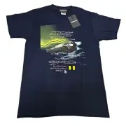 The Hundreds - Delorean Arrival T-Shirt (Navy) Back to the Future - Small NWT
