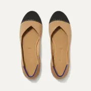 Rothy’s The Point Camel Captoe Women's Size 9 New Flats Shoes