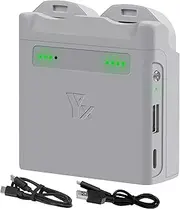 Parallel Charger with Storage Charge for DJI Neo Battery, Two-Way Charging Hub,Fast Charge Two Batteries Drone Accessories