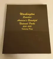 Dansco Coin Album #8146 National Parks Quarters with Proofs 2010-2015 New Sealed