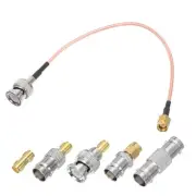 RG316 Coaxial Cables SMA Male to BNC Male with Adapter 0.65FT 1Pcs