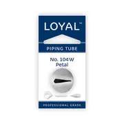 No.104W Petal Loyal Standard Stainless Steel Piping Tip