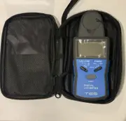 Knightsbridge TE5 Digital Lux Light Meter Tester LCD Screen Carry Case Portable