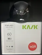 KASK Star Lady Pure Shine Black 60cm (7 1/2)