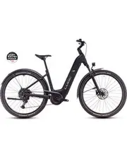 Cube Nuride Hybrid Pro Easy Entry Allroad Electric Hybrid Bike Black'n'Bronze